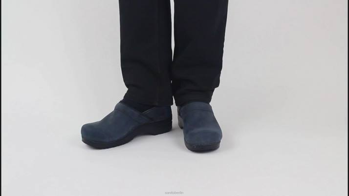 Sanita Profi. geöltes Leder Männer Tinte FNTH185 Schuhe