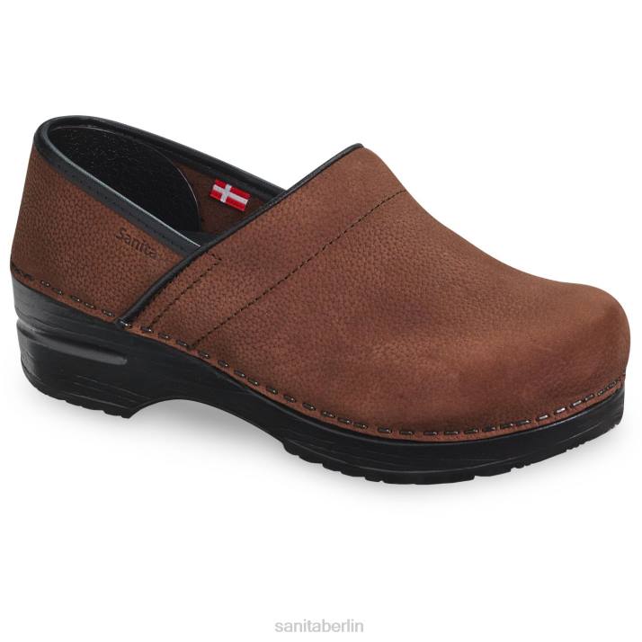 Sanita Profi. strukturiertes Öl Männer antikbraun FNTH187 Schuhe