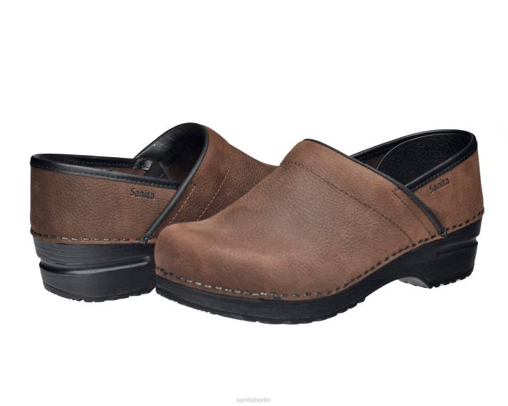 Sanita Profi. strukturiertes Öl Männer antikbraun FNTH187 Schuhe