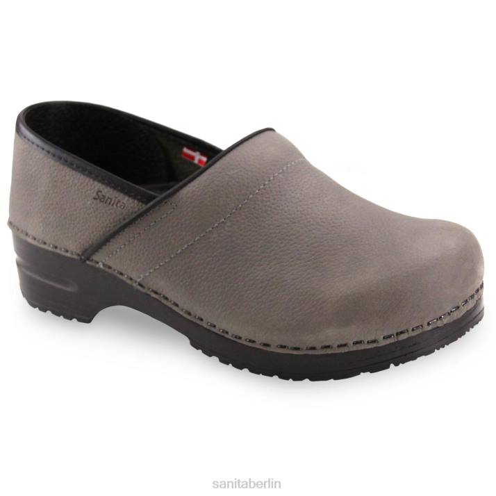 Sanita Profi. strukturiertes Öl Männer grau FNTH189 Schuhe