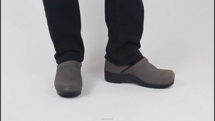 Sanita Profi. strukturiertes Öl Männer grau FNTH189 Schuhe